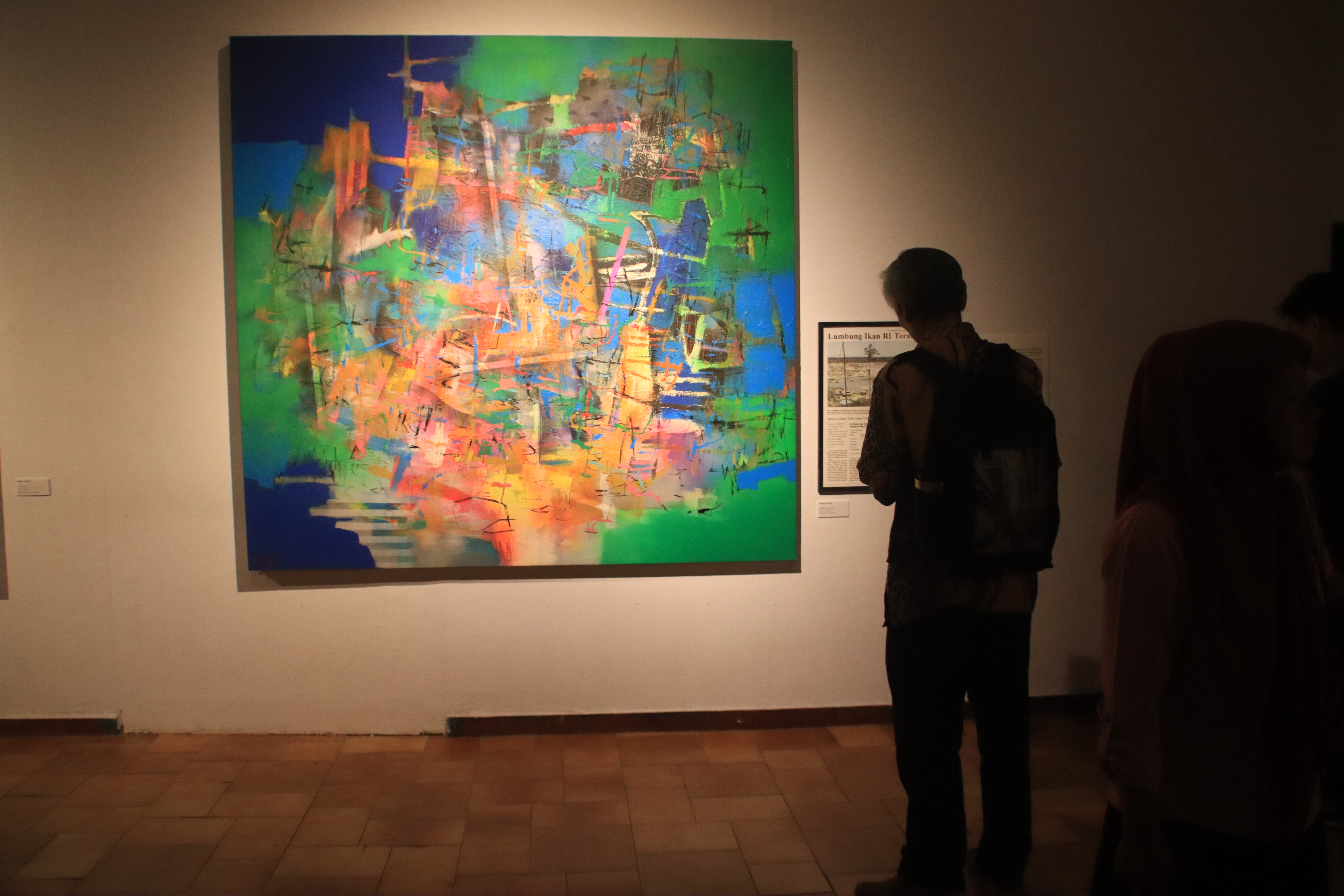 Karya Seniman William Robert dalam Pameran IMAJINESIA
