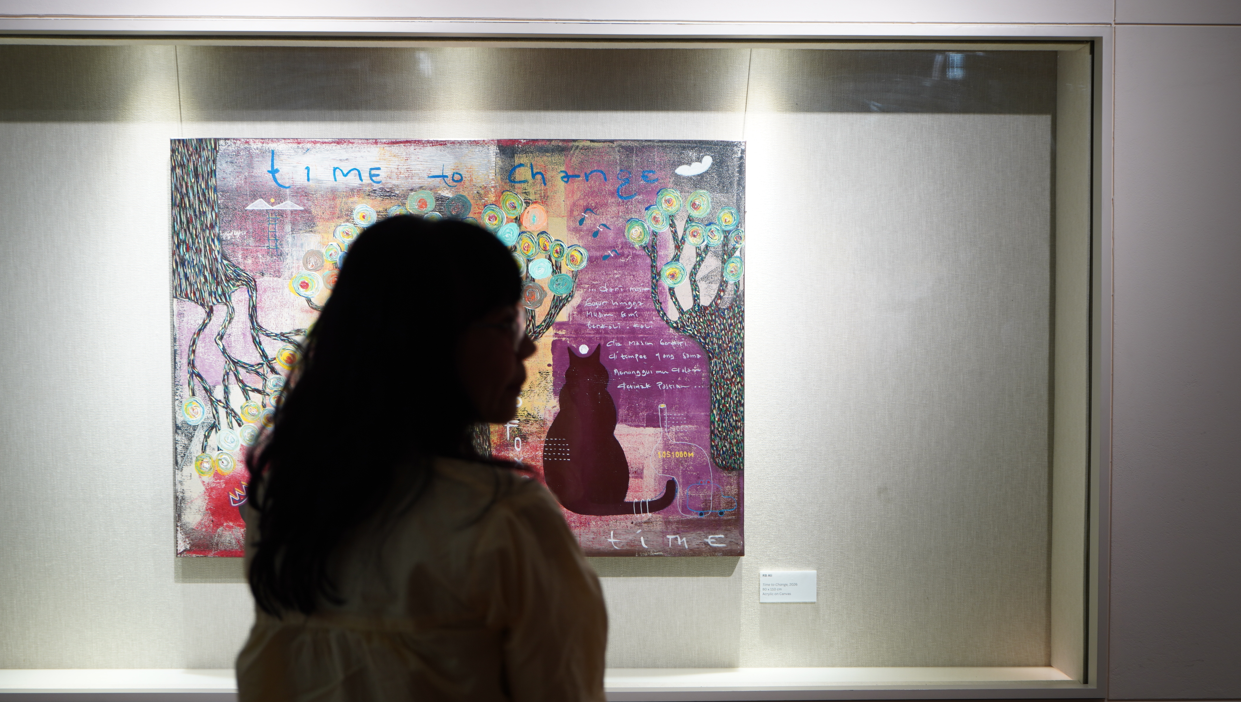  Suasana Pameran Nothing