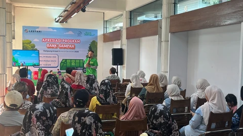 Apresiasi Bank Sampah Kampung Kreasi
